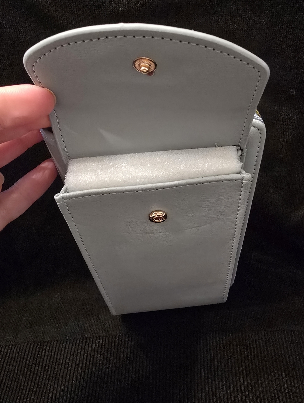 STL Light Blue Crossbody Wallet Bag - Picture 4 of 6